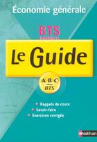 Couverture du livre « Économie générale ; BTS tertiaire ; cours et exercices corrigés » de Pasco/Charron aux éditions Nathan