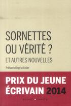 Couverture du livre « Sornettes ou vérités ; et autres nouvelles » de  aux éditions Buchet Chastel