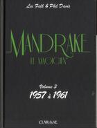 Couverture du livre « Mandrake t.3 ; 1957 à 1961 » de Phil Davis et Lee Falk aux éditions Clair De Lune