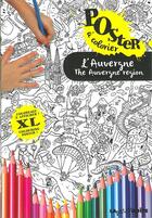 Couverture du livre « L'Auvergne, poster à colorier » de  aux éditions La Petite Boite