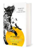 Couverture du livre « Nevernight Tome 3 : l'aube obscure » de Jay Kristoff aux éditions De Saxus