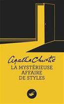 Couverture du livre « La mystérieuse affaire de styles » de Agatha Christie aux éditions Le Masque