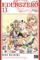 Couverture du livre « Edens zero Tome 13 : dragon fall » de Hiro Mashima aux éditions Pika