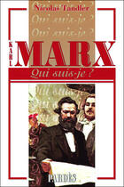Couverture du livre « Marx » de Nicolas Tandler aux éditions Pardes