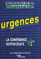 Couverture du livre « La conference hippocrate ; urgences » de  aux éditions Concours Medical