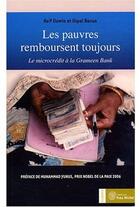 Couverture du livre « Les pauvres remboursent toujours » de Asif Dowla aux éditions Yves Michel