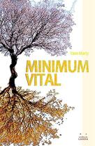 Couverture du livre « Minimum vital » de Yann Marty aux éditions Landa