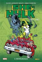 Couverture du livre « She-Hulk : Intégrale vol.2 : 1981-1982 » de Mike Vosburg et David Anthony Kraft aux éditions Panini