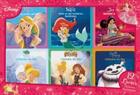 Couverture du livre « Princesses & fées, coffret 12 livres » de Disney aux éditions Disney Hachette