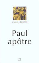 Couverture du livre « Paul apôtre » de Legasse S aux éditions Cerf