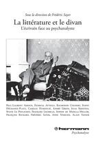 Couverture du livre « La litterature et le divan ; l'écrivain fance au psychanalyste » de  aux éditions Hermann