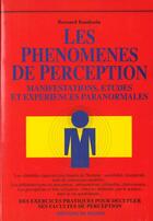 Couverture du livre « Les phenomenes de perception » de Bernard Baudouin aux éditions De Vecchi