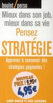 Couverture du livre « Pensez strategie nx prix » de Bruce Langdon aux éditions Pearson