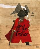 Couverture du livre « L'île au trésor » de Robert Louis Stevenson et Mourrain Sébastien aux éditions Milan