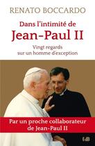 Couverture du livre « Aux côtés de Jean-Paul II ; vingt regards » de Renzo Agasso et Renato Boccardo aux éditions Des Beatitudes