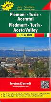 Couverture du livre « Piemont, Turin, Aostatal » de  aux éditions Freytag Und Berndt