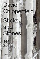 Couverture du livre « David chipperfield sticks and stones » de Chipperfield aux éditions Park Books
