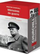 Couverture du livre « Mémoires de guerre ; coffret Tome 1 et Tome 2 » de Winston Churchill aux éditions Tallandier