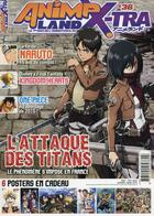 Couverture du livre « Animeland X-tra N.36 ; janvier-mars 2015 » de Animeland X-Tra aux éditions Am Media Network