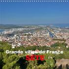 Couverture du livre « Grandes villes de france sete calendrier mural 2018 300 300 - sete la ville des canaux dans » de Bartruff T aux éditions Calvendo