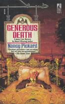 Couverture du livre « Generous Death » de Pickard Deborah aux éditions Gallery Books