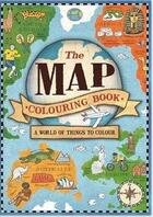 Couverture du livre « The map colouring book » de Natalie Hughes aux éditions Michael O'mara