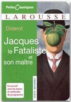 Couverture du livre « Jacques le fataliste et son maître » de Denis Diderot aux éditions Larousse