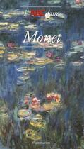 Couverture du livre « Monet » de Stephane Guegan aux éditions Flammarion