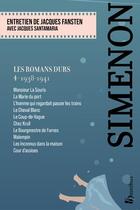 Couverture du livre « Les romans durs t.4 : 1938-1941 » de Georges Simenon aux éditions Omnibus