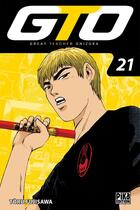 Couverture du livre « GTO ; great teacher Onizuka Tome 21 » de Toru Fujisawa aux éditions Pika