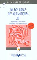 Couverture du livre « Du bon usage des antibiotiques » de Aphp aux éditions Lamarre