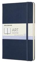 Couverture du livre « Carnet esquisse grand format bleu saphir » de Moleskine aux éditions Moleskine Papet