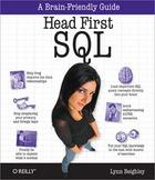 Couverture du livre « Head First SQL » de Lynn Beighley aux éditions O Reilly