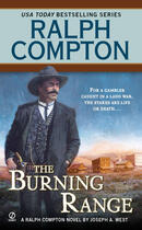 Couverture du livre « Ralph Compton The Burning Range » de West Joseph A aux éditions Penguin Group Us