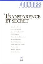 Couverture du livre « Transparence et secret (édition 1997) » de  aux éditions Seuil