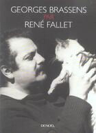 Couverture du livre « Georges brassens » de René Fallet aux éditions Denoel