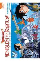 Couverture du livre « Dragon quest - emblem of Roto Tome 15 » de Kamui Fujiwara et Chiaki Kawamata aux éditions Ki-oon
