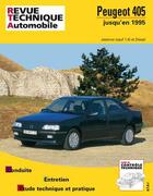 Couverture du livre « Peugeot 405 - moteurs essence sauf 1.4, moteurs diesel tous modeles jusqu'en 95 » de Etai aux éditions Etai