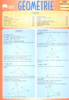 Couverture du livre « GEOMETRIE » de Roncin C aux éditions Eska