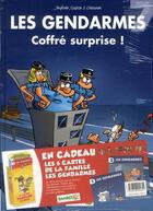 Couverture du livre « Les gendarmes T.7 ; coffré surprise ! » de Christophe Cazenove et David Lunven et Jenfevre et Olivier Sulpice aux éditions Bamboo