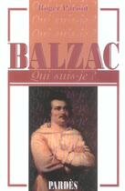 Couverture du livre « Balzac » de Roger Parisot aux éditions Pardes