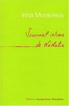 Couverture du livre « Journal intime de nathalia » de Irina Muravieva aux éditions Jacqueline Chambon