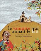 Couverture du livre « Le vampire qui aimait le lait » de Bisaillon/Davidts aux éditions Les 400 Coups