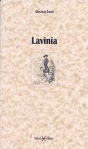 Couverture du livre « Lavinia » de George Sand aux éditions Monhelios