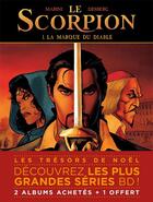 Couverture du livre « Le scorpion : coffret Tomes 1 à 3 » de Stephen Desberg et Enrico Marini aux éditions Dargaud