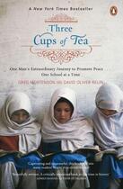 Couverture du livre « Three cups of tea » de Greg Mortenson aux éditions Penguin Books Uk