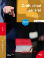 Couverture du livre « Droit pénal général (édition 2022) » de Patrick Canin aux éditions Hachette Education