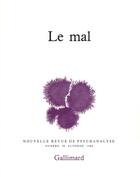 Couverture du livre « Le mal » de  aux éditions Gallimard