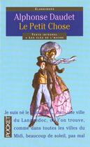 Couverture du livre « Le petit chose » de Alphonse Daudet aux éditions Pocket