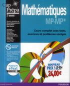 Couverture du livre « CAP PREPA ; mathématiques ; prépa MP 2e année » de Gerard Debeaumarche aux éditions Pearson